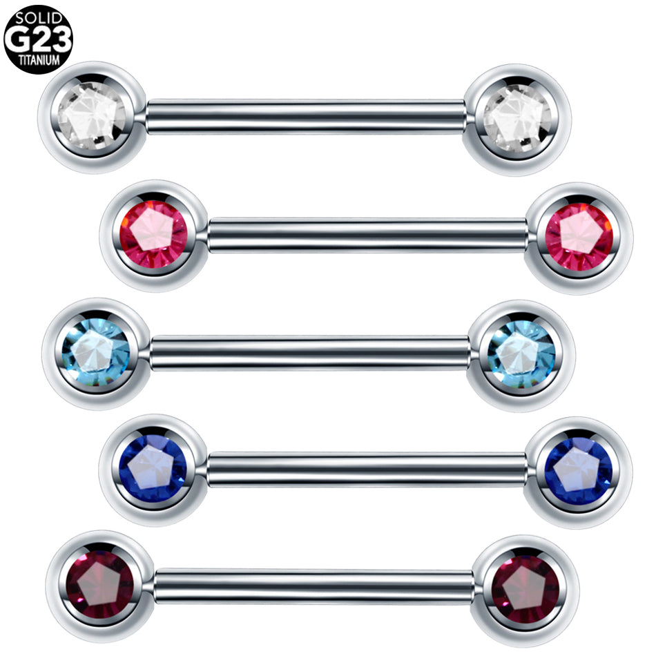 Titanium Nipple rings