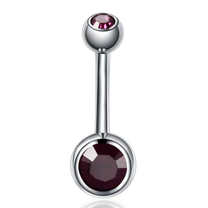 Titanium Crystal Piercing Navel Rings Bar Barbell Piercings Nombril Ombligo Piercings Belly Button Rings